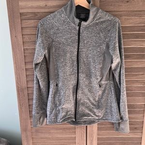Gray workout jacket!